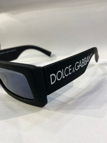 LOD Matte Black Frame Black Shade Unisex Sunglass DG6187 50 22 140