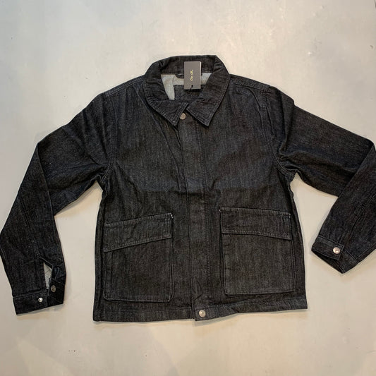 OLD BRO Black Premium Quality Imported Unisex Denim Jacket JAZ-1A
