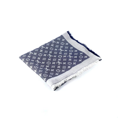 Uol Unisex Monogram Light Blue Stole 989695