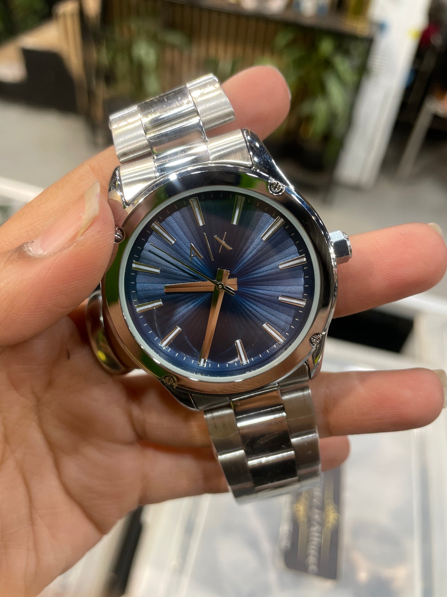 MRA X/A Blue Dial Silver Chain Men’s Watch 990657