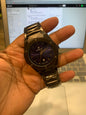 Bug black Chain Blue Dial Watch