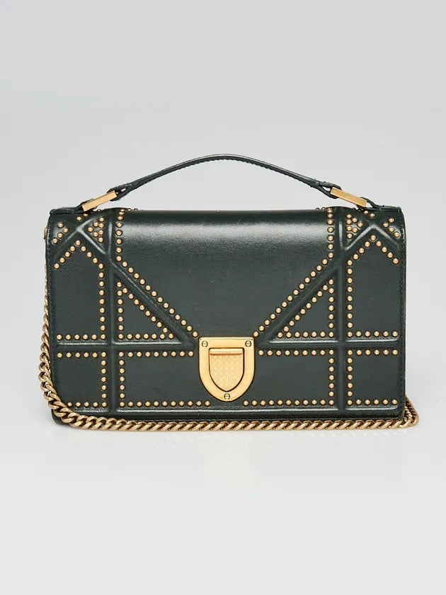 OID DIO Blacl Gold Lock Premium Quality Ladies Sling Bag 8046-2