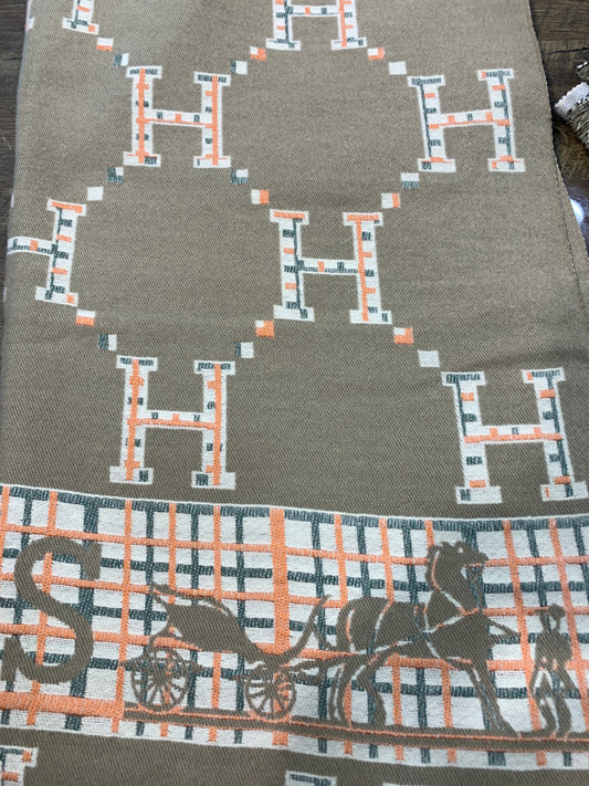 REH Brown Colour Unsex stole 90947