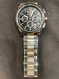 MRA A/X Silver Chain Black Dial Chrono Working Men’s Watch 991091
