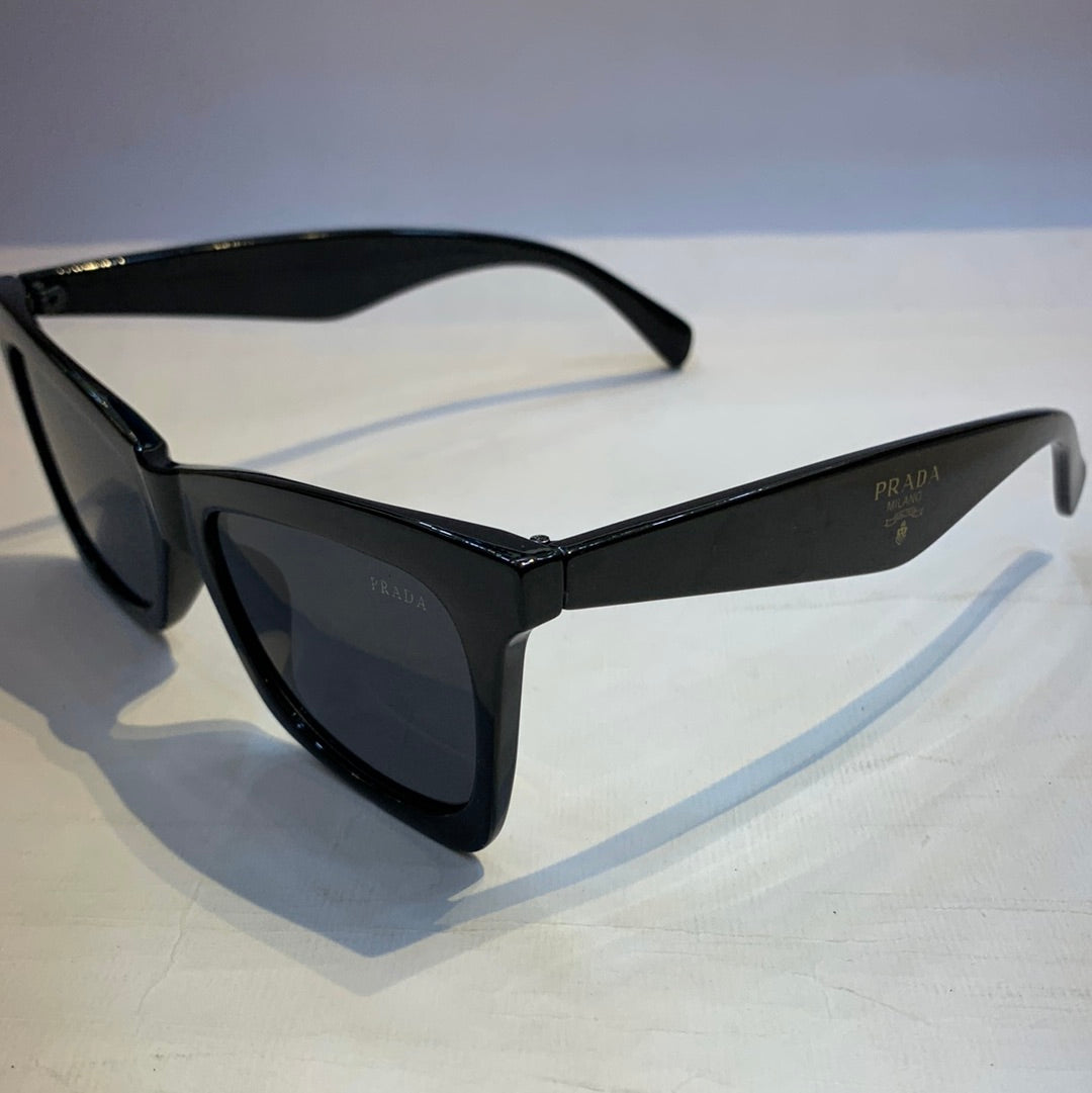ARP Black Frame Black Shade Sunglass 992 52 18-141