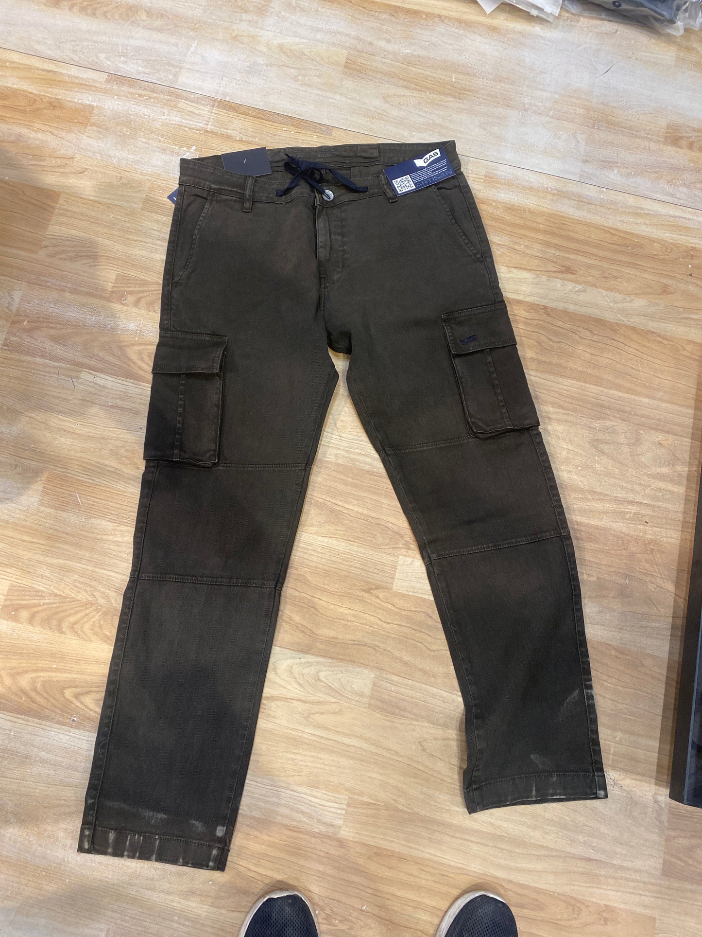 SAG Cargo Dark Military Green Four Pocket Regular Fit 713V