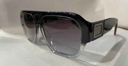 LOD DOL Black Trancy Frame Black Shade Premium Quality Unisex Sunglass DG4506 502/73 58 16 145 3N