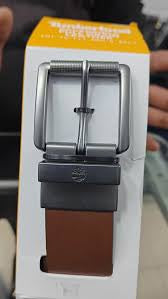 MIT TIM Black Brown Double Side Genuine Leather Men’s Belt 990814