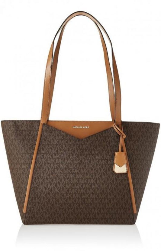 CIM Brown KM Print Premium Tote Bag 0679#
