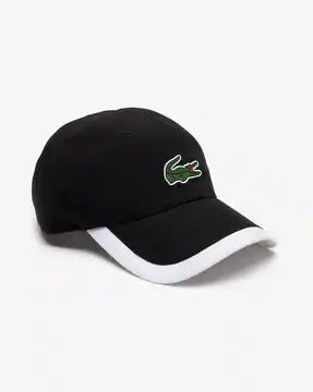 CAL Black Colour Crocodile Sticker Imported Unisex Cap 990191
