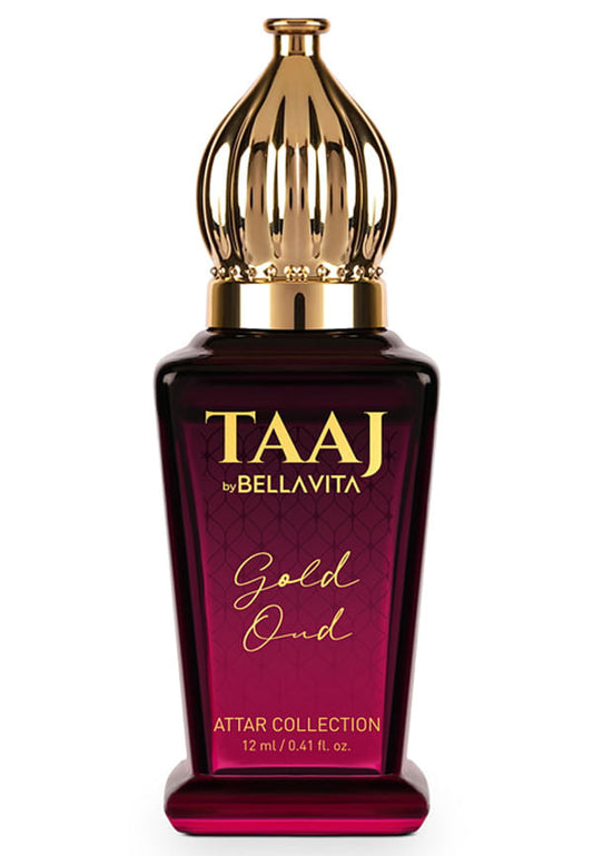 Taaj By Bella Vita Gold Oud Attar 12ml / 0.41 Fl .Oz