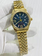 Lor Golden Chain Black Dail Men’s Watch 988686