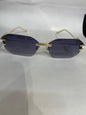 REV Frameless Golden Stike Blackish Trancy Shade Unisex Sunglasses 68082 52 18 142