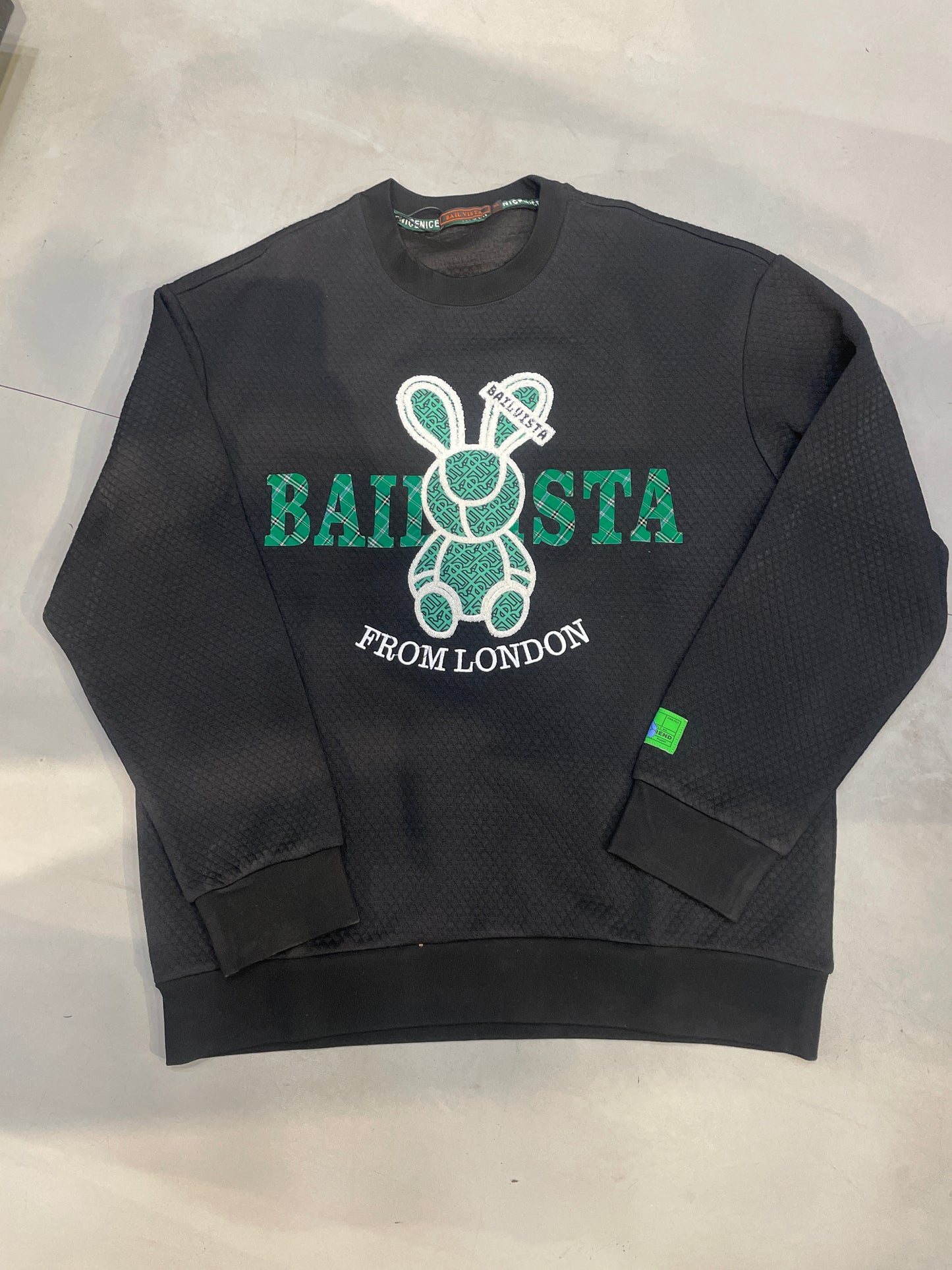 IAB Imported Sweater Black Colour Bunny Print 989931