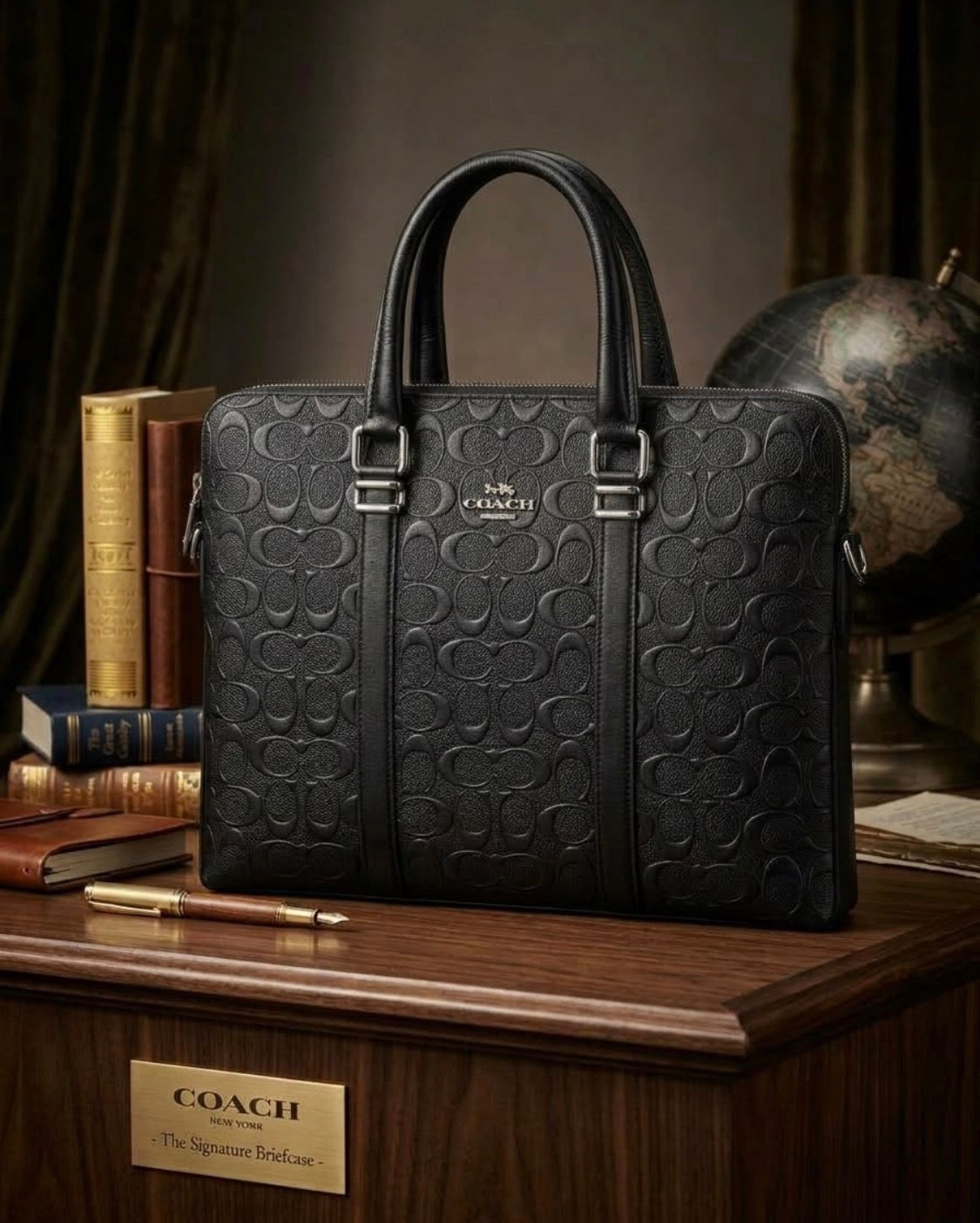AOC COA Black Colour Premium Quality Imported Laptop Bag 991340