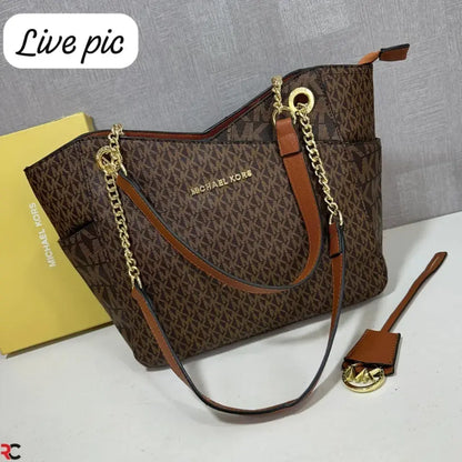 CIM MIC KM Print Multi Colour Ladies Tote Bag 24005