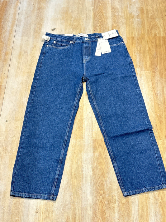 Raz Zar Blue Colour Baggy Fit Jeans 989343