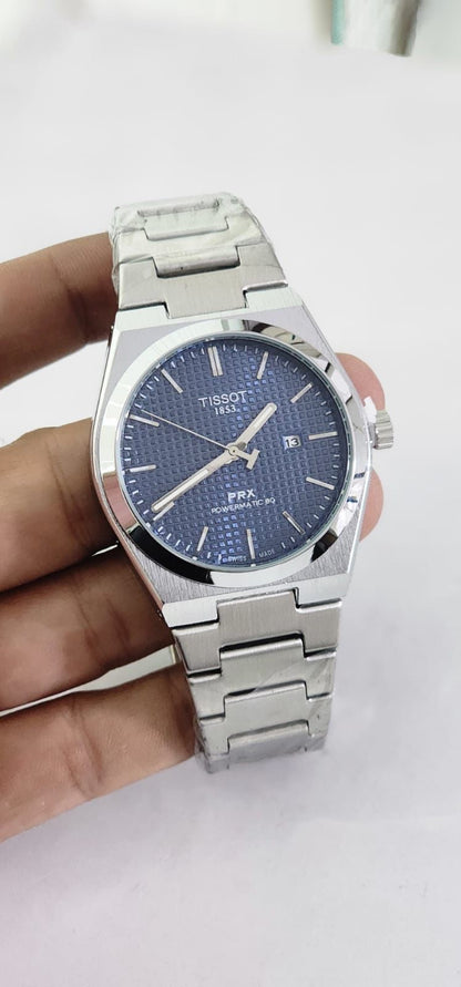Sit PRX Silver Chain Blue Dial Men Watch Premium Quality 901607