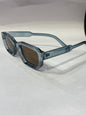 Som Mos Transi Blue Frame Brown Shade Unisex Sunglass ZN38874818138