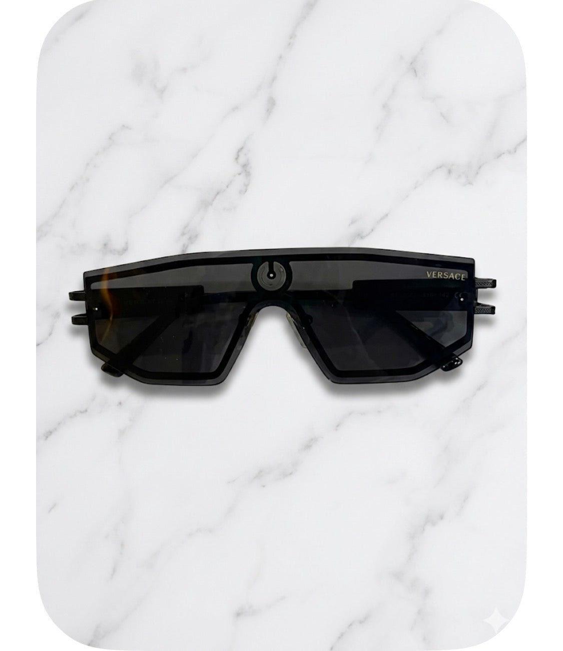 REV Black Frame Black Shade Unisex Sunglass LY-98427 52 16 142