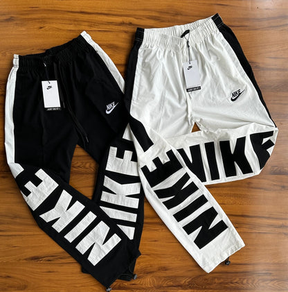 KIN White Colour Kin Patchwork Straight Fit Lower 40732