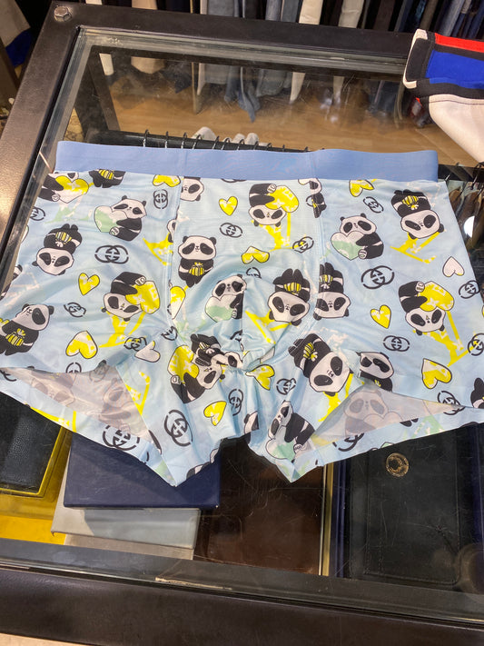 LAC CAL KC Sky Blue Panda Print Premium Quality Imported Men’s Trunk 989243