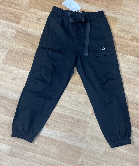 Korean Black Colour Premium Quality joggers K809