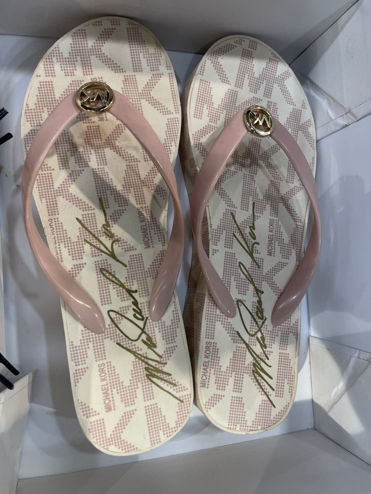CIM MIC Pink Colour MK print ladies slipper 991428
