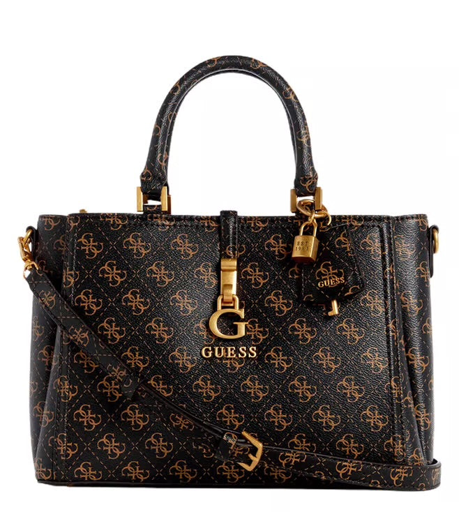 Eug Black Beige Mini Tote Premium Quality Ladies Bag 9002