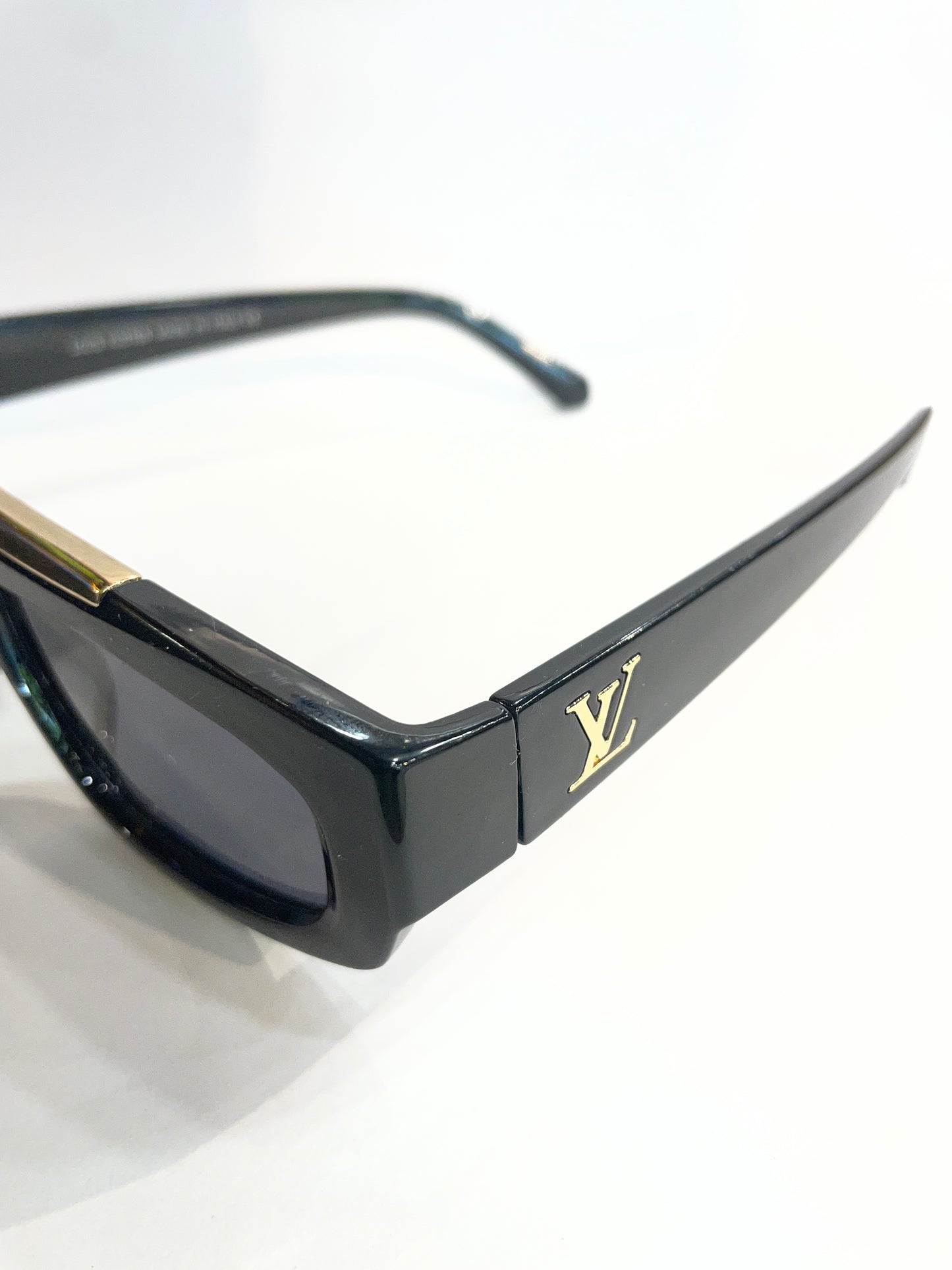 UOL LOU Black Frame Black Shade Unisex Sunglass 6155 55 18 145
