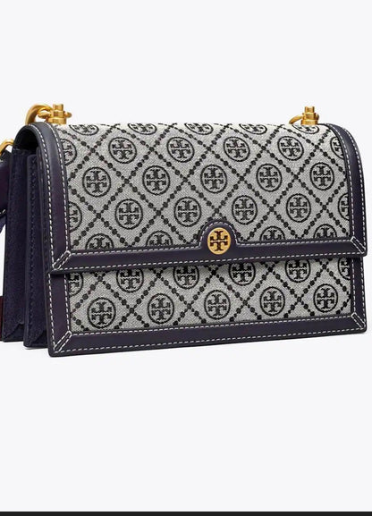 ROT TOR  Golden Logo Italian Leather Ladies Mini Sling Bag 881133