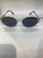 LEC Silver Frame Black Shade Unisex Sunglasses 25003 55 17 145