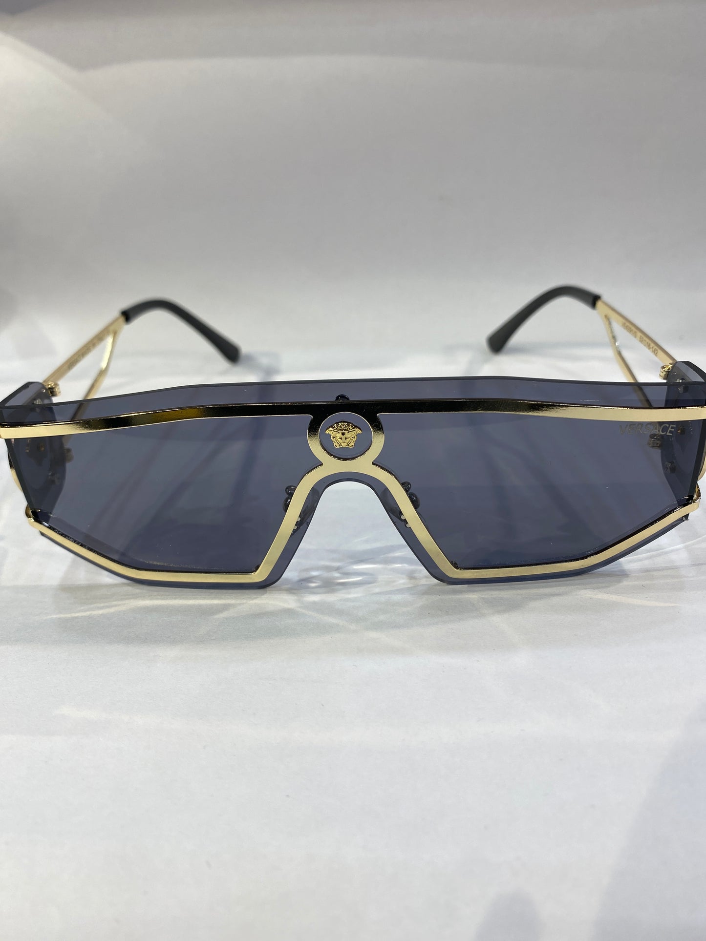 REV Golden Frame Black Shade Unisex Sunglass VE4291/S 52 16 142
