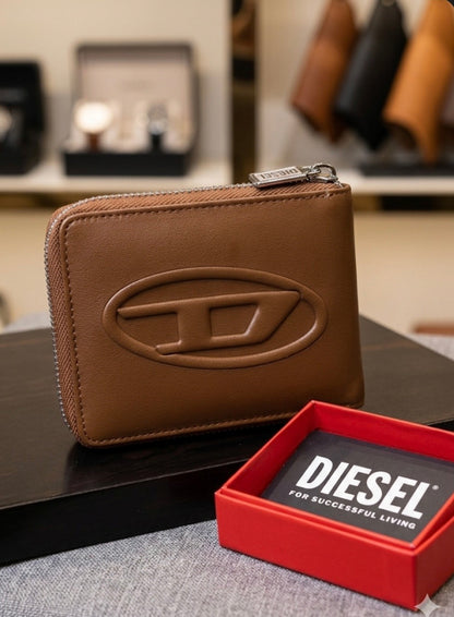 EID Multi Colour Leather Zipper Men Wallet 30309