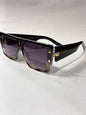 LAB Black Frame Black Purple Shade Unisex Sunglasses 6083 56 14 140 C6