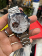 IRO ORI Silver Chain With White Dial Automatic Machine Premium Quality Men’s Watch 990631