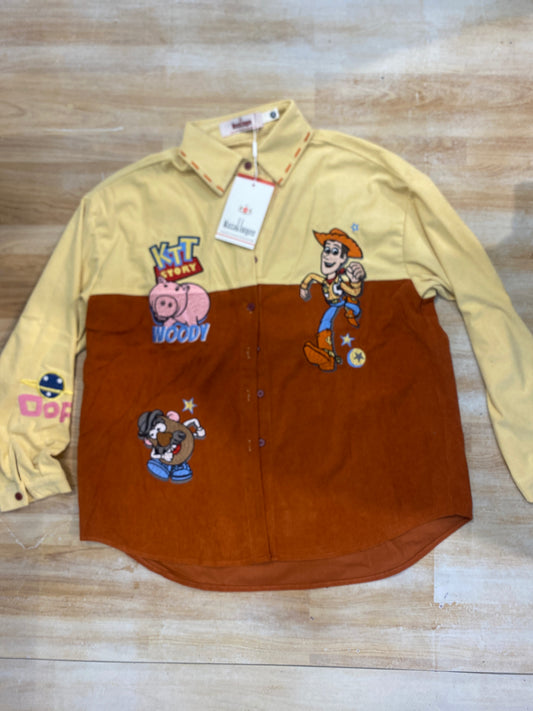 Mazakimyee Shirt Yellow Orange Anime Print R007
