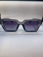 UOL Smoke Frame Black Shade Unisex Sunglasses W 12001 50 23 145 C2