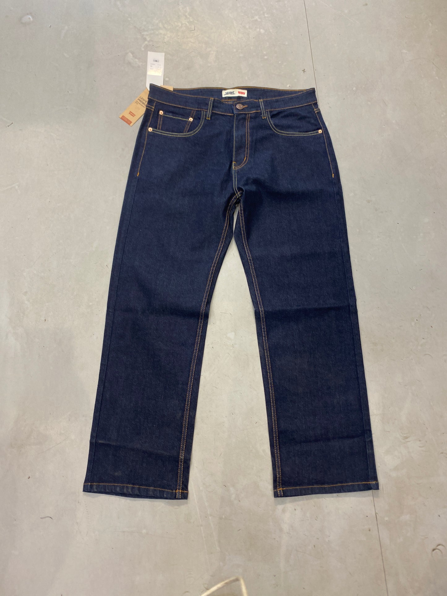 VEL LEV Dark Blue Colour Comfort Regular Fit Men’s Jeans 5077