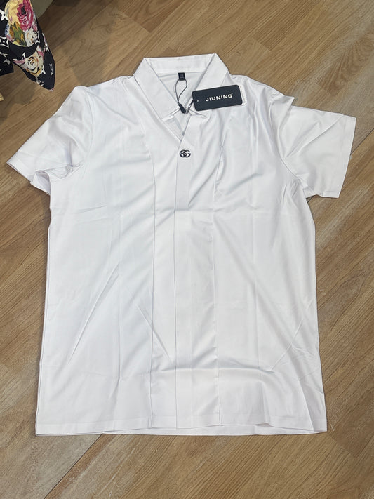 Cug White Colour Colour Imported Premium Quality Half Sleeve shirt 388