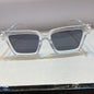 Ram Transparent Frame Black Shade Unisex Sunglasses 8777 58 26-141