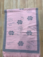 Ach stole Unisex Pink Grey Colour H9075
