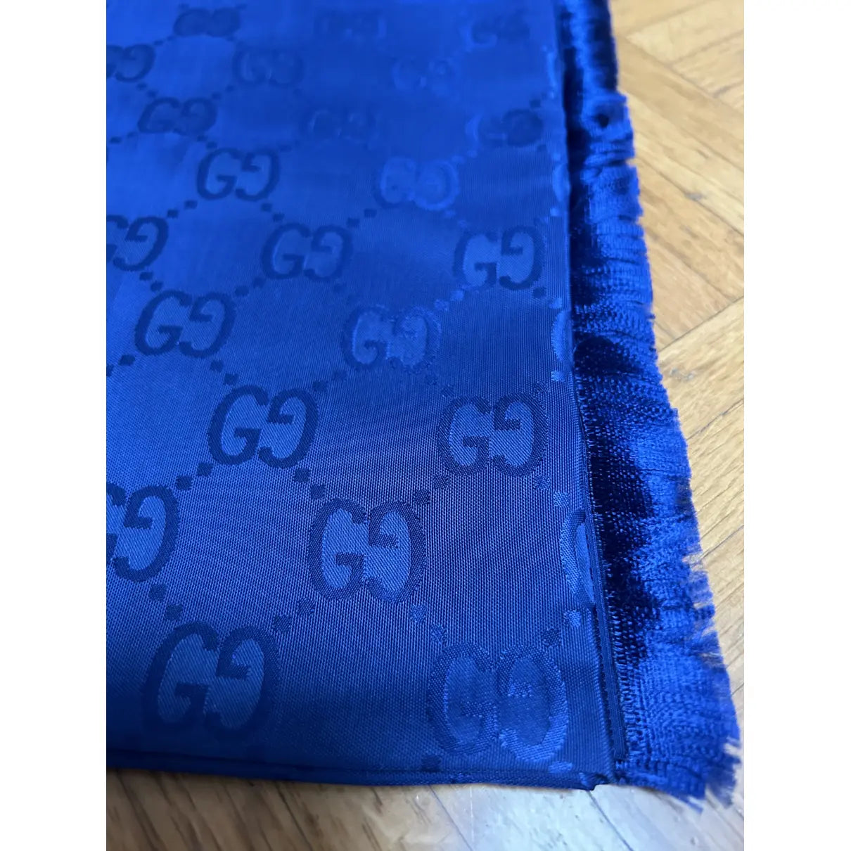 CUG Unisex GG Print Blue Stole 989699