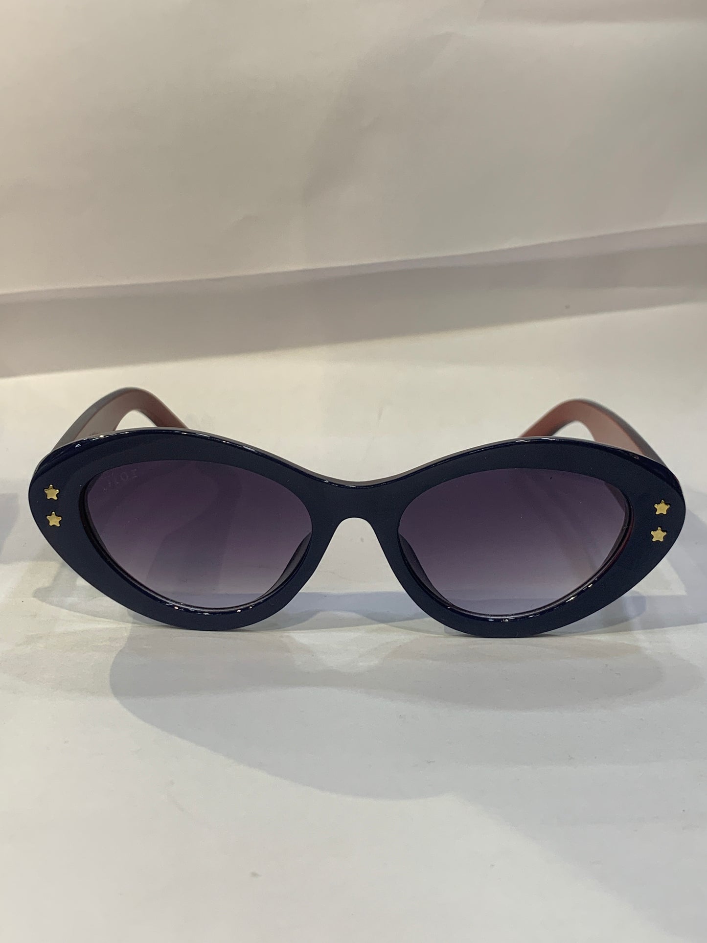 OID Dark Blue Frame Black Shade Premium Quality Unisex Sunglass 6024 53 18-140
