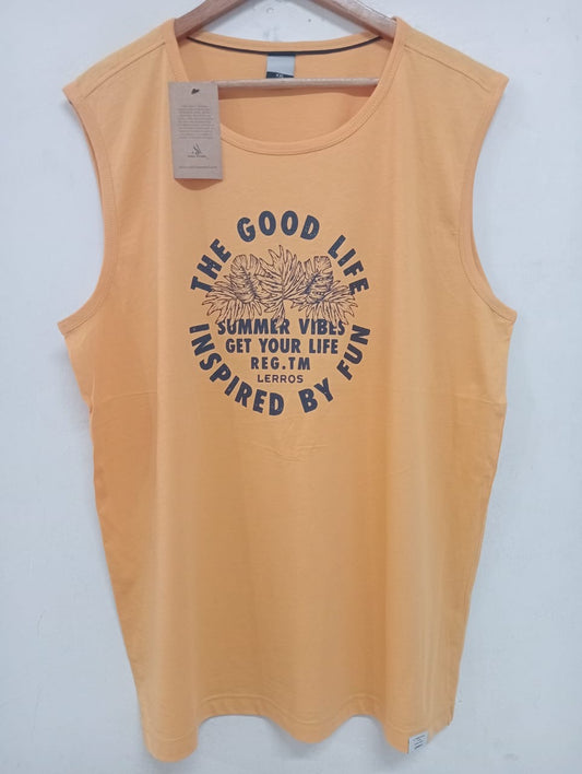 Ero Yellow Mustard Colour Tank Top 989438