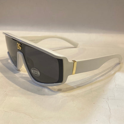 LOD White Frame Black Shade sunglass 9529 144-137