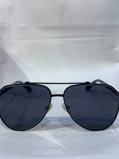 RAC Matt Black Frame Black Shade Unisex Sunglasses CF58473 60 14 145 C1
