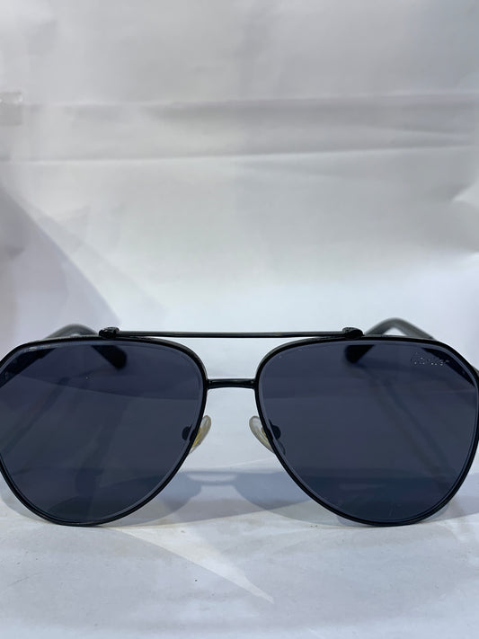 RAC Matt Black Frame Black Shade Unisex Sunglasses CF58473 60 14 145 C1