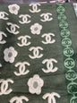 AHC Green Colour Unsex stole 90936