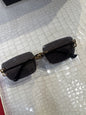 Rac Frameless Black Stick  Black Shade Sunglass Sun301